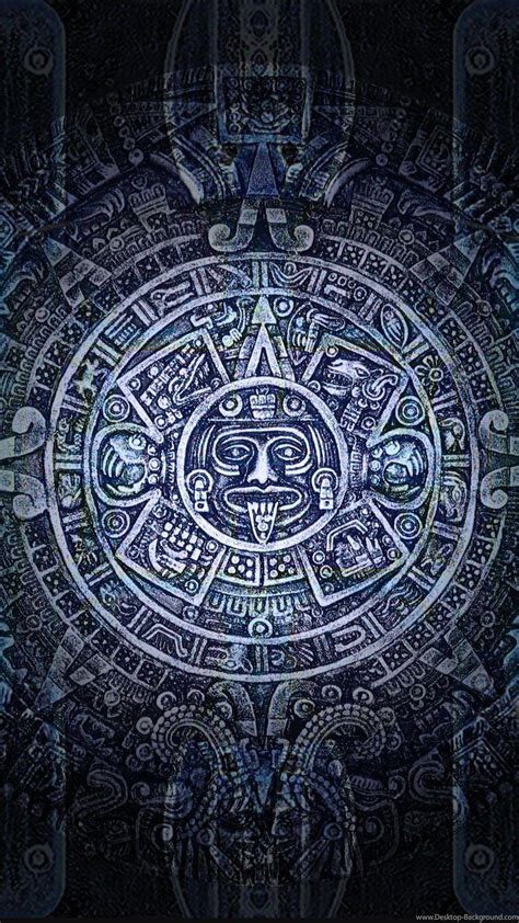 Aztec Calendar Wallpaper